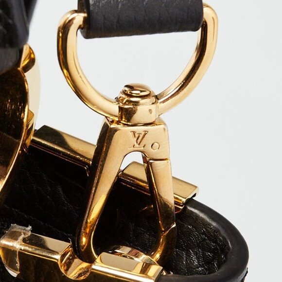 Louis Vuitton Black Taurillon Leather Flower Crown Capucines PM Bag - Picture 7 of 12